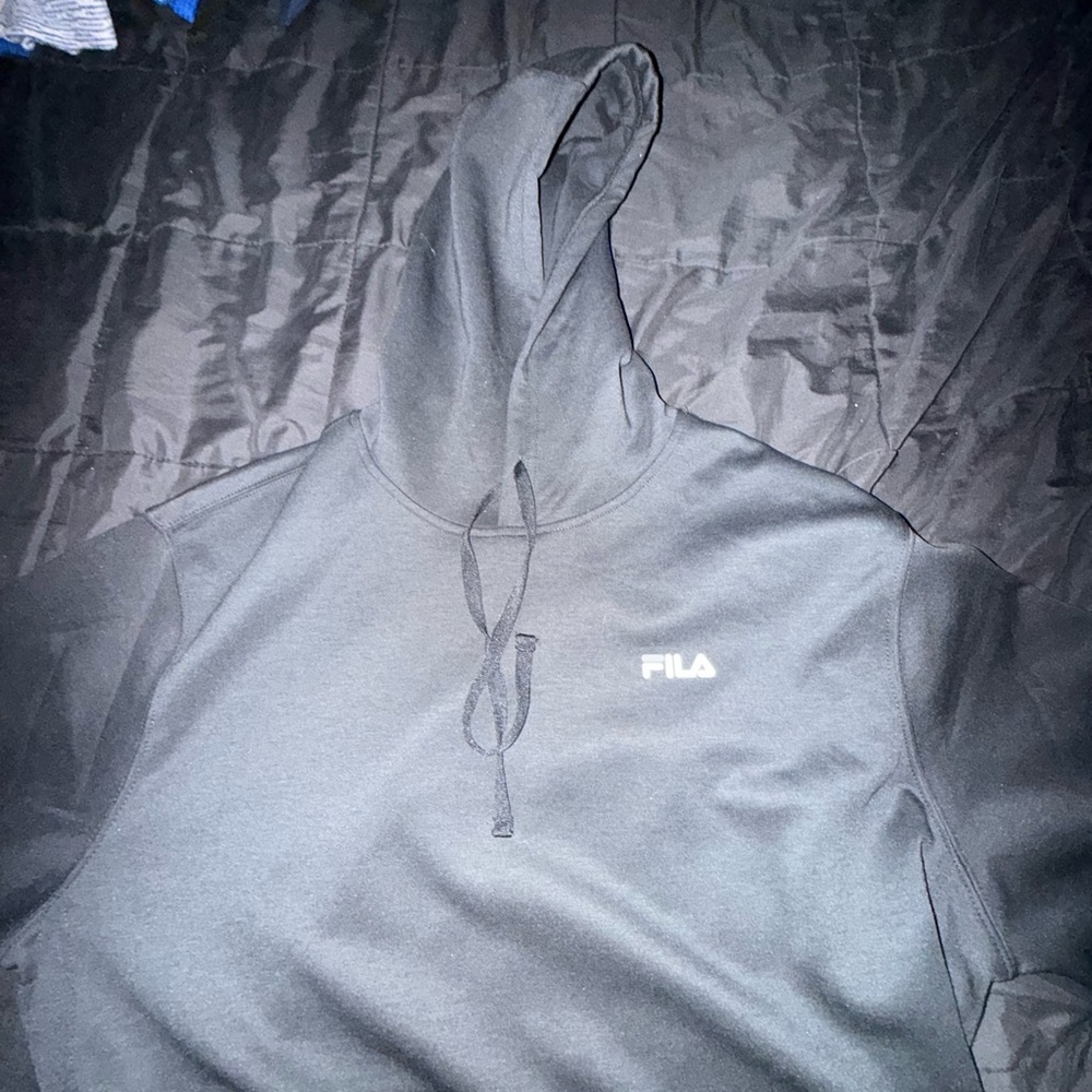 Fila Men's Black Hoodie - Picture 4 of 6
